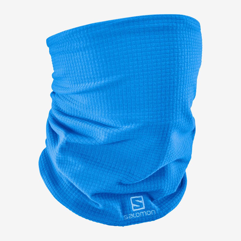 Bonnets Salomon Homme Bleu - Salomon RS WARM TUBE - France (5129-VLNPH)